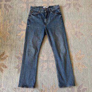 & Other Stories Los Angeles Atelier Jeans Denim sz 28 Straight Cut Blue